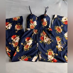 Floral jumpsuit